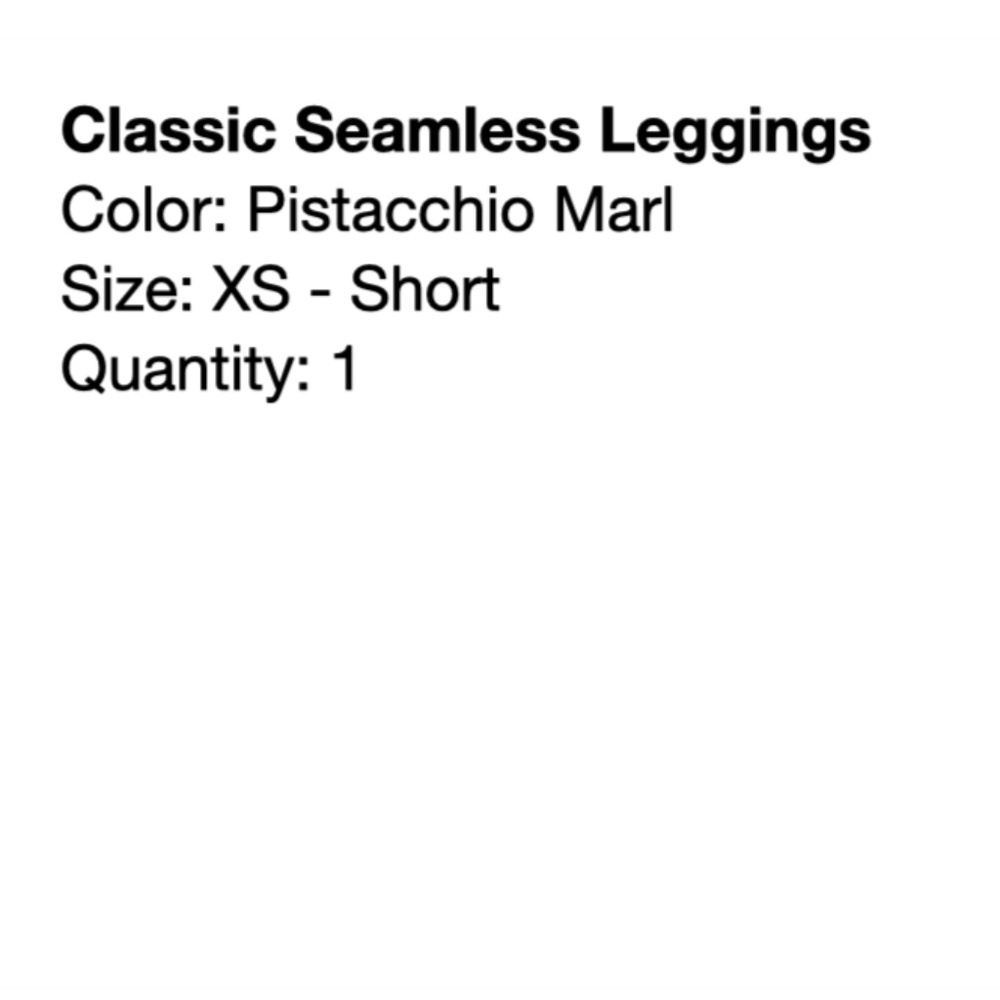 ONER | Classic Seamless Leggings - Picture 2 of 7